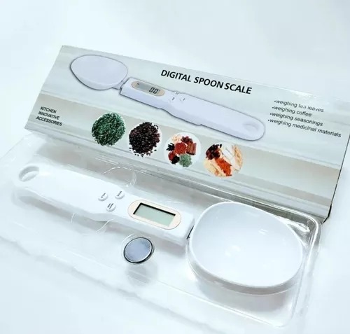 Cuchara Café Bascula Medidora Gramera Digital Lcd De Cocina Postre.