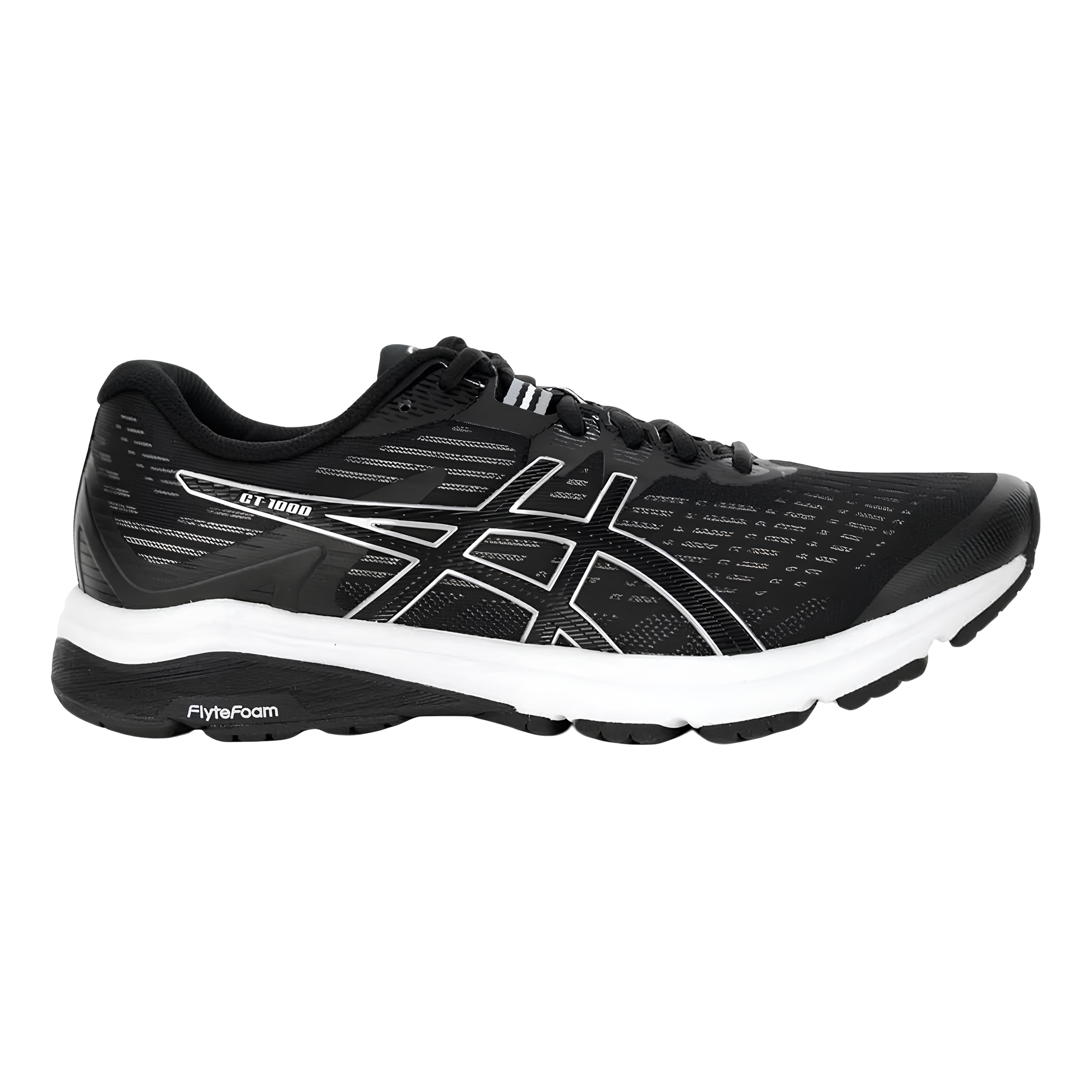 Tenis Asics Para Hombre Gt 1000 8 1011a540 001 Correr Negro