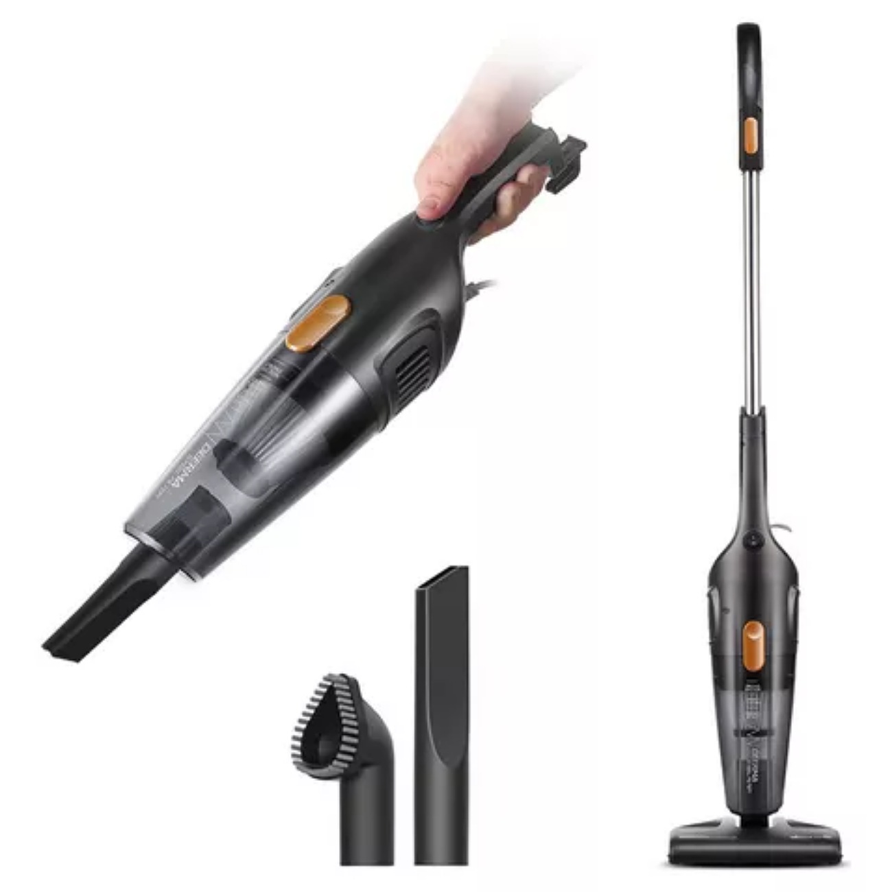Deerma DX115C aspiradora de mano vertical 1.2L color Negro