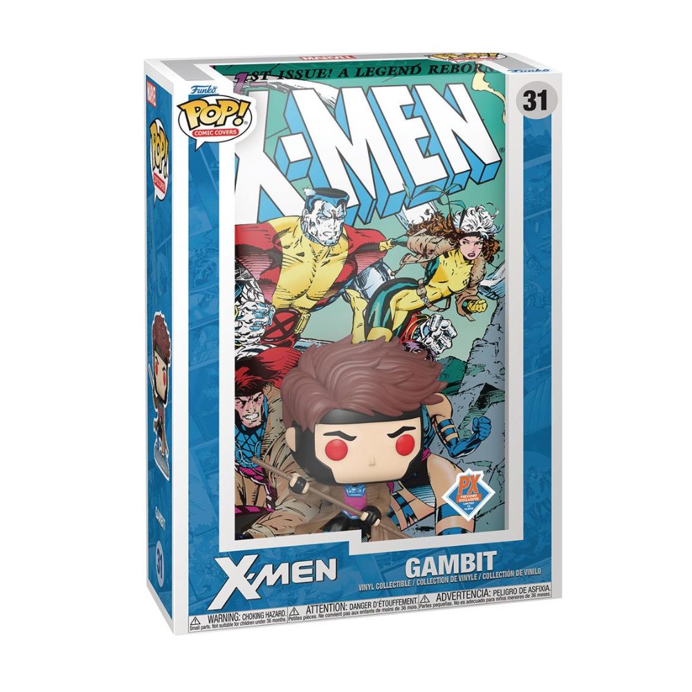 Gambito Exclusivo FCBD PX Funko Pop Comic Cover X-Men.