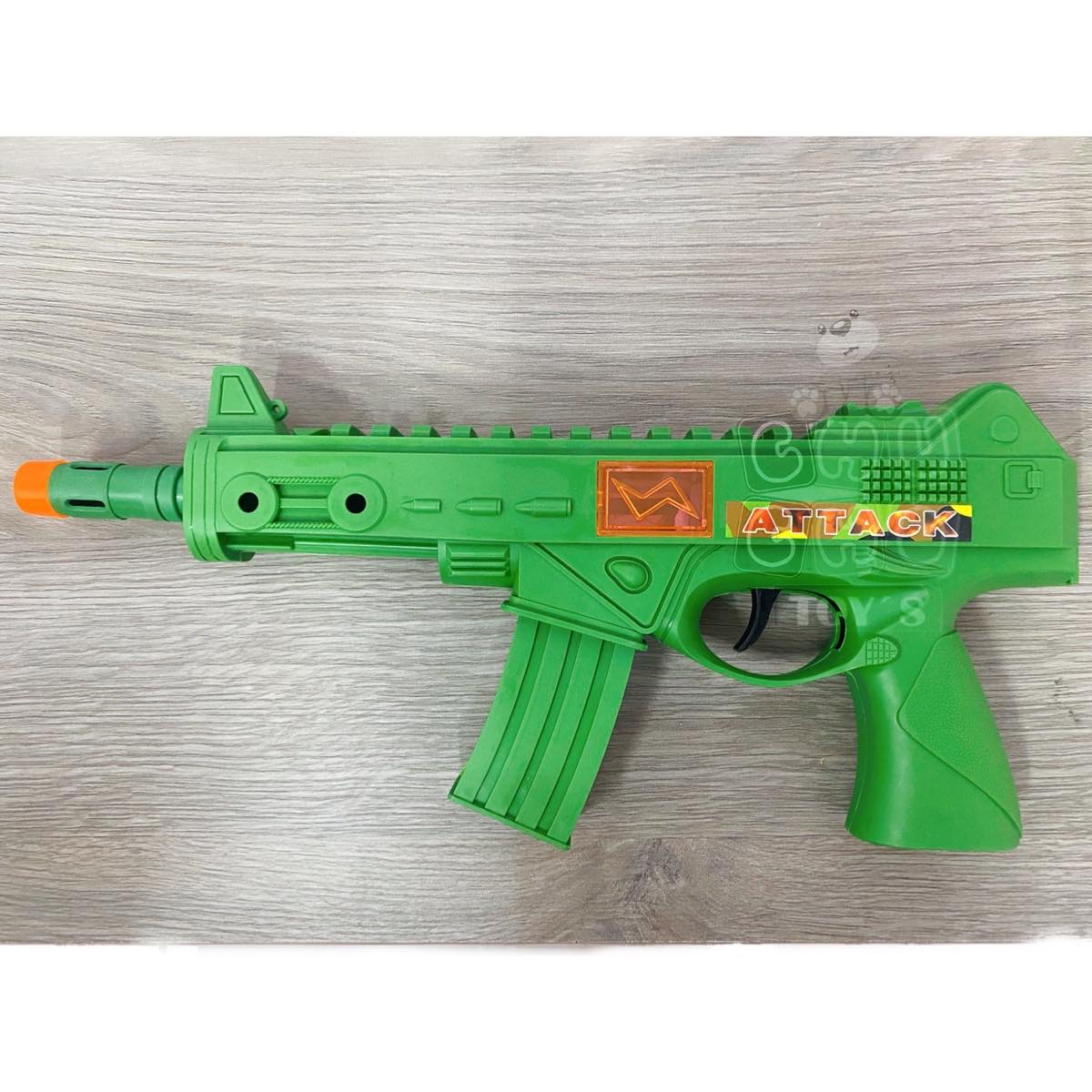 3 Metralleta Militar Camuflaje Fricción Juguete Económico.