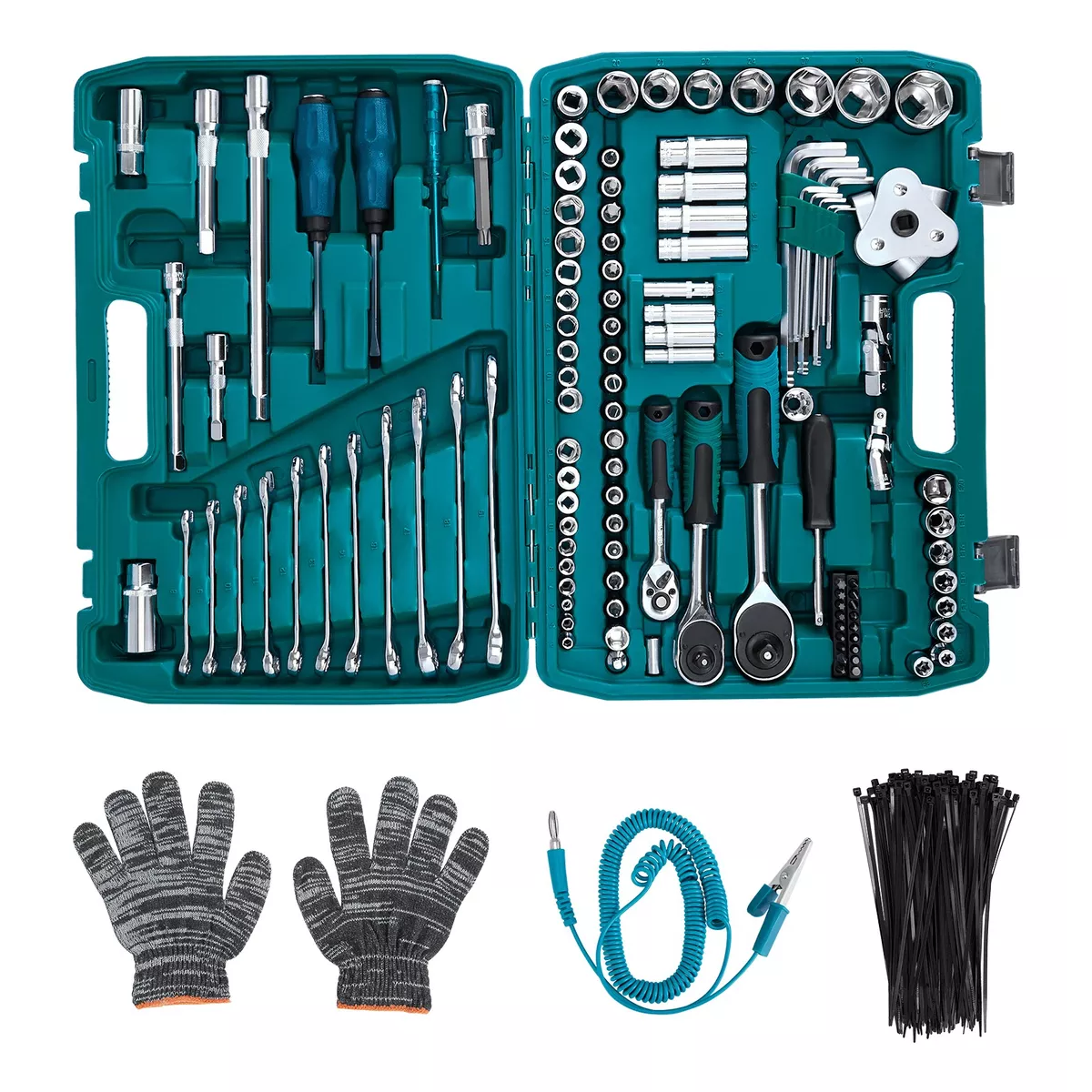 Dados Herramienta Juegos Para Reparación Automóviles 121pcs.