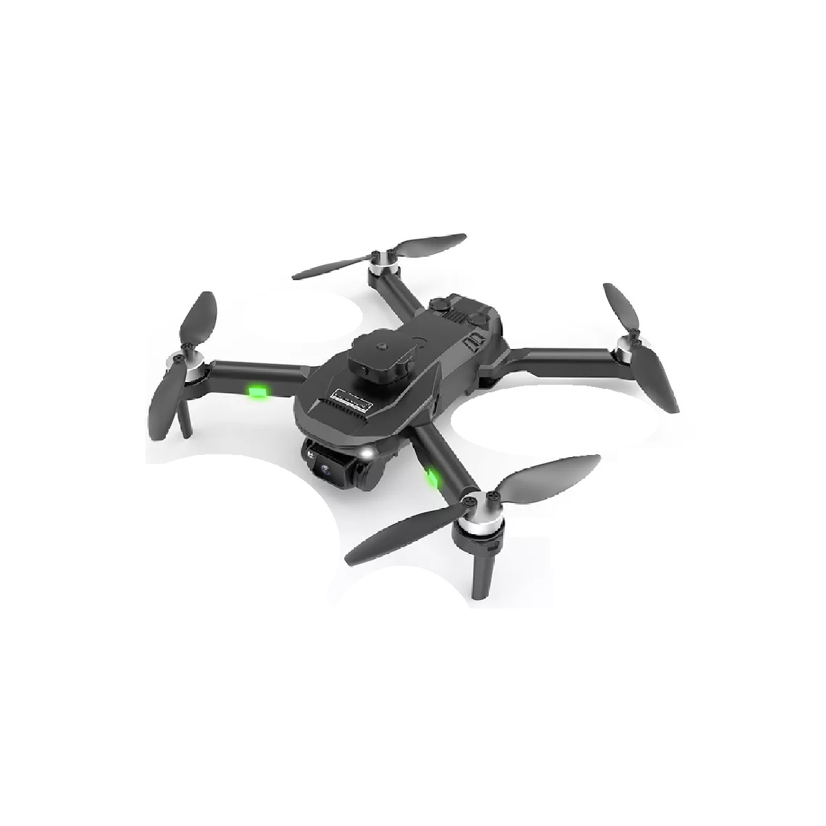 Drone Sin Escobillas Con 4k Cámara Dual 2baterías F196.