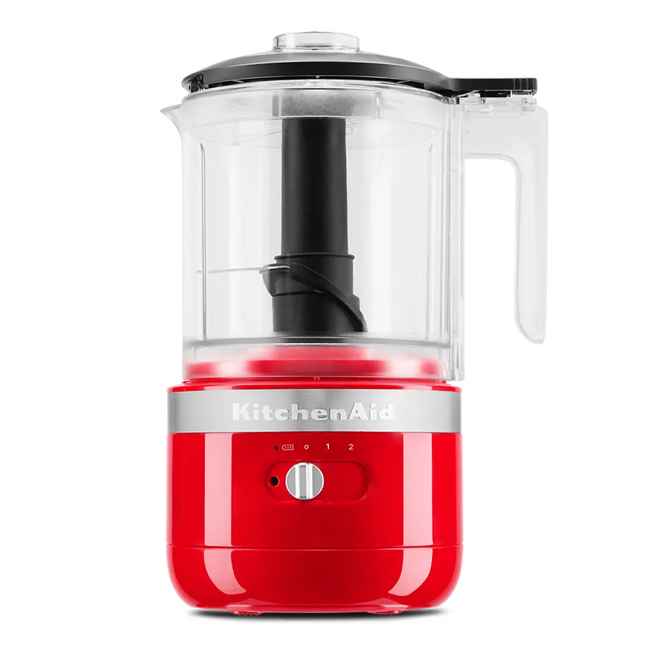 Procesador de Alimentos Inalámbrico KitchenAid 7KFCB519MPA 5 Tazas Passion Red.