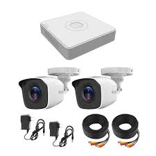 Kit de 2 Cámaras de seguridad HiLook Tipo Bala 720p KIT7202BP-S