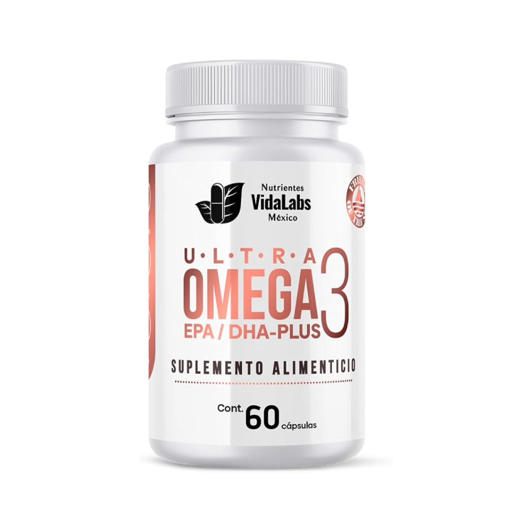 Ultra Omega 3 400 Mg EPA Y 300 Mg DHA Apoyo A La Salud Del Corazón, Las Articulaciones Y Cerebro .