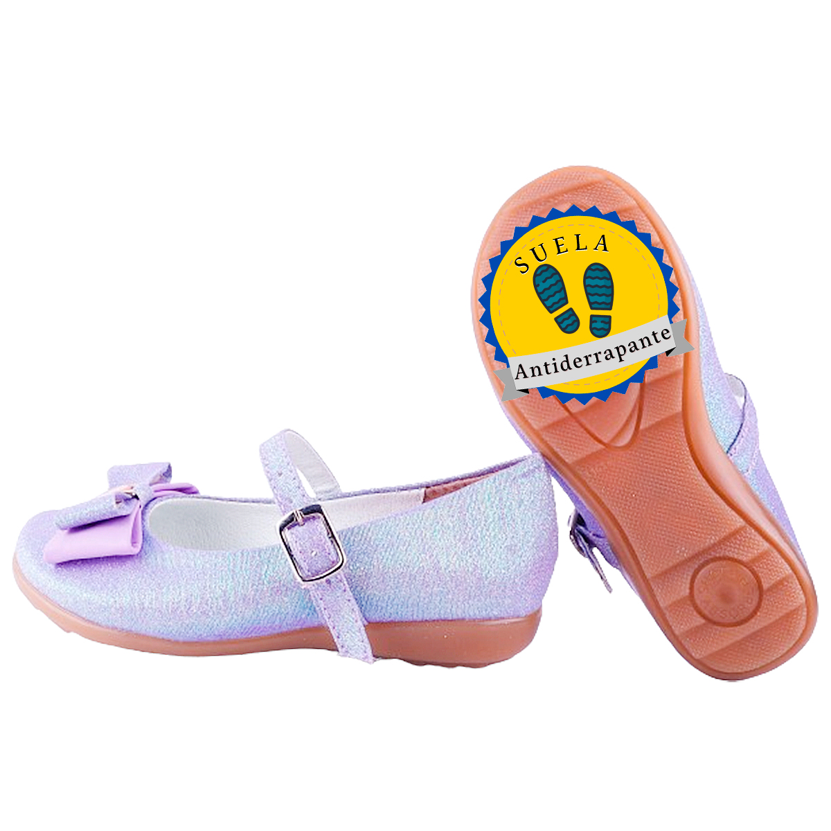 Zapato Niñas Princesa Sirenita Zapatillas Casuales 253-gl 