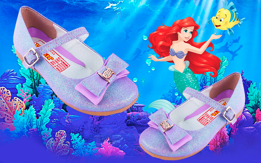 Zapato Niñas Princesa Sirenita Zapatillas Casuales 253-gl 