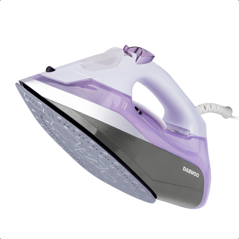 Daewoo Plancha de Vapor DSI-9204, Vapor Vertical, con potencia de 1100W.