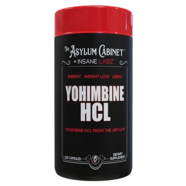 Termogenico Insane Labz Yohimbine HCL 120 Caps .