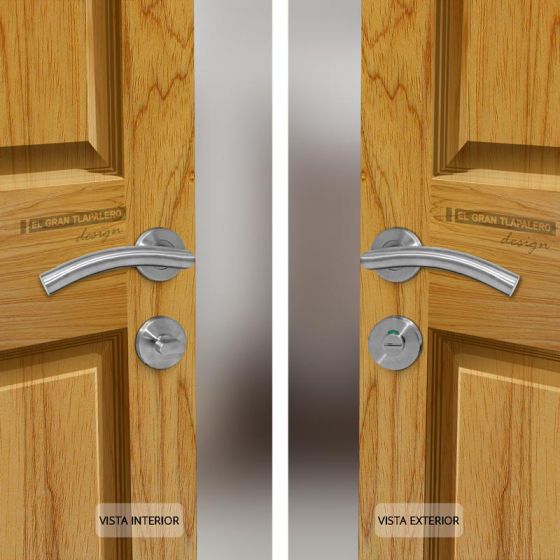 Cerradura de embutir para baño 6511 Deluxe Dexter.