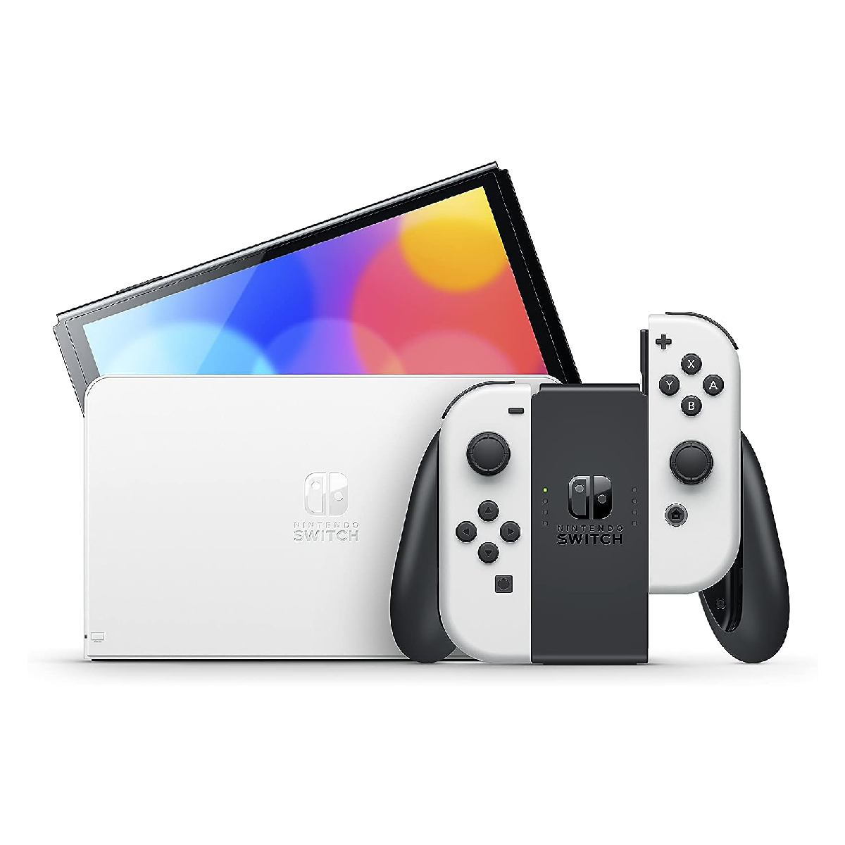 Nintendo Switch Consola Modelo Oled Joy-Con Blanco Internacional.