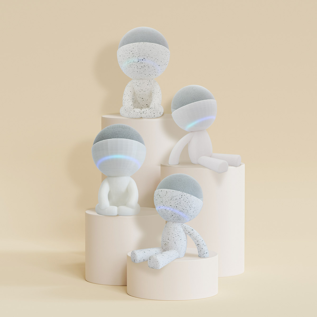 Base Para Alexa Echo 4Ta Generación (grande) Robert Zen HD