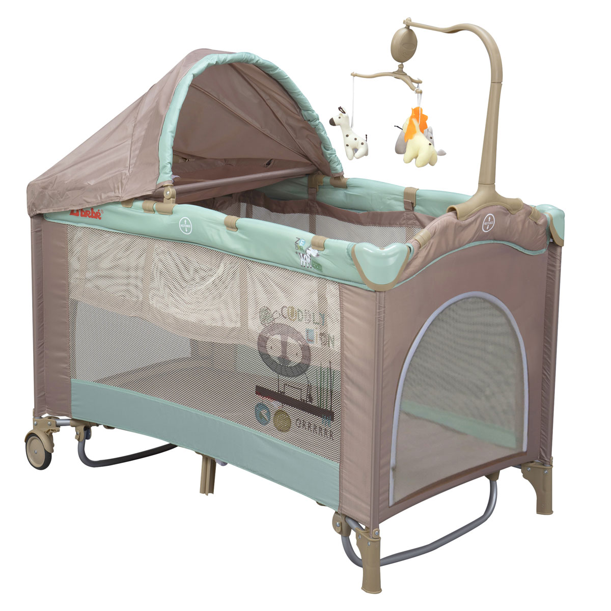 GLORIA Cuna Green Dreams Rectangular – Rechteckiges Babybett