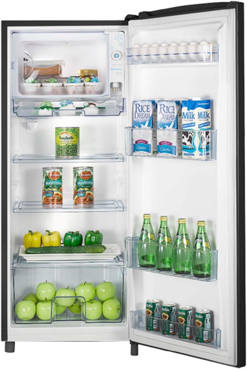 Refrigerador 7 Pies Color Negro Marca Hisense.