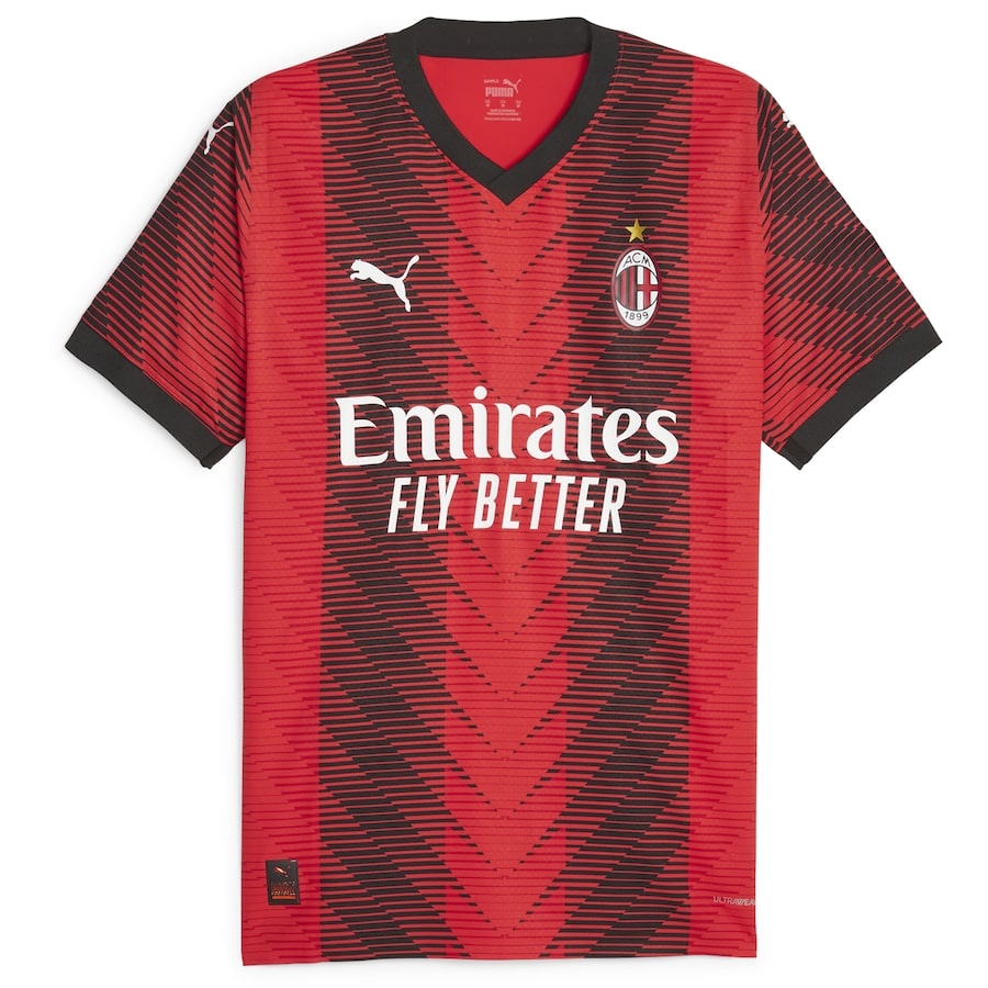 Nuevo! Jersey AC Milan 2023/2024 Titular Local Talla M.