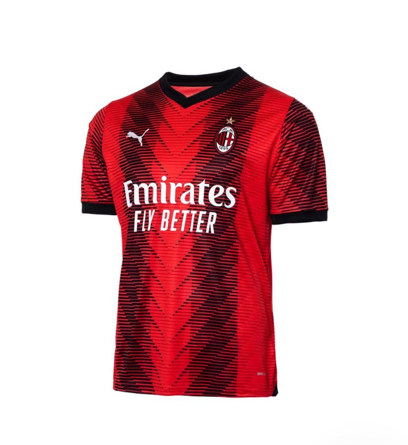Nuevo! Jersey AC Milan 2023/2024 Titular Local Talla M.