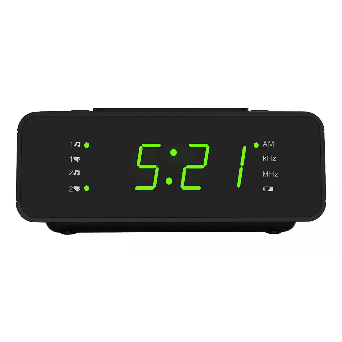 Radio Reloj Fm/am Despertador Digital Para El Dormitorio.