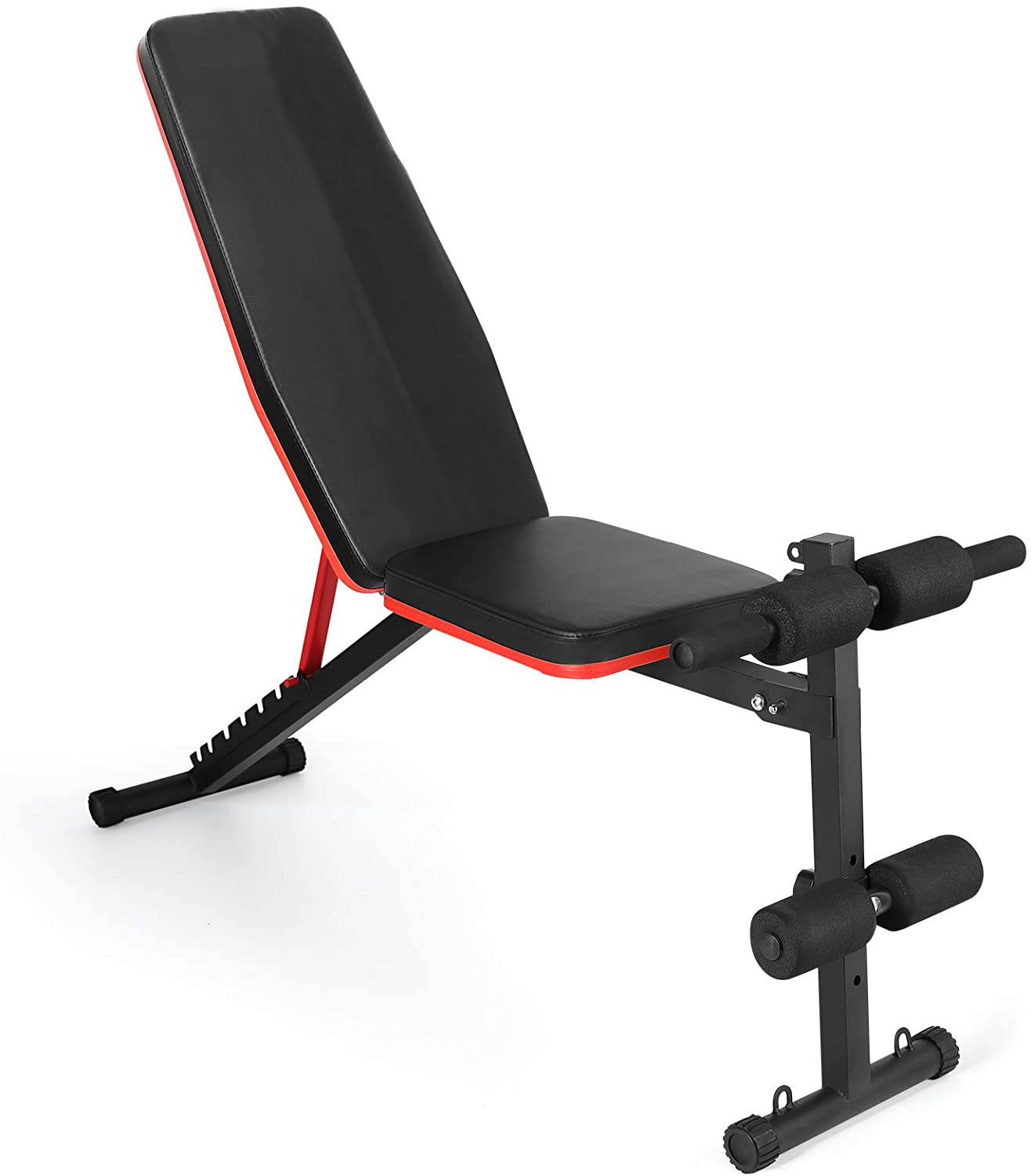 Banco Plegable Multifuncional Con Ligas, Entrenamiento Gym.