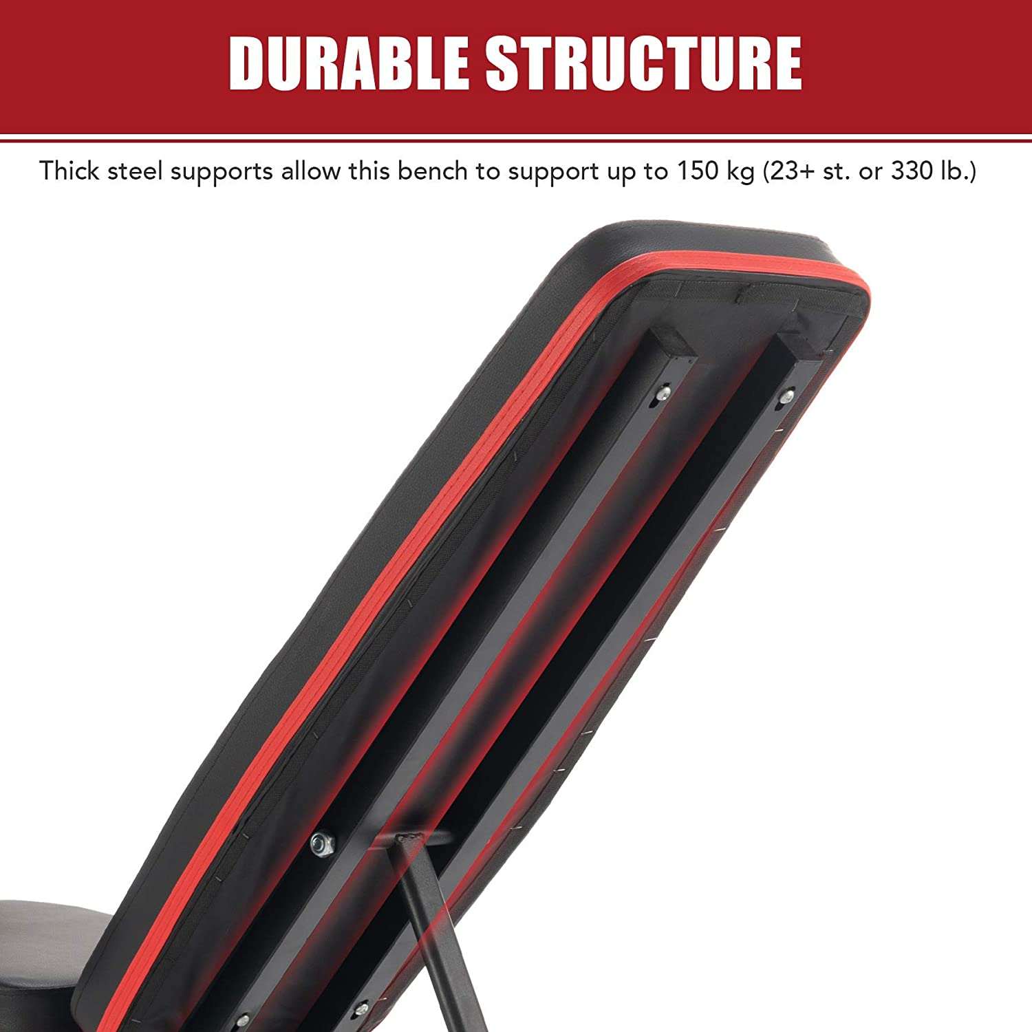 Banco Plegable Multifuncional Con Ligas, Entrenamiento Gym.