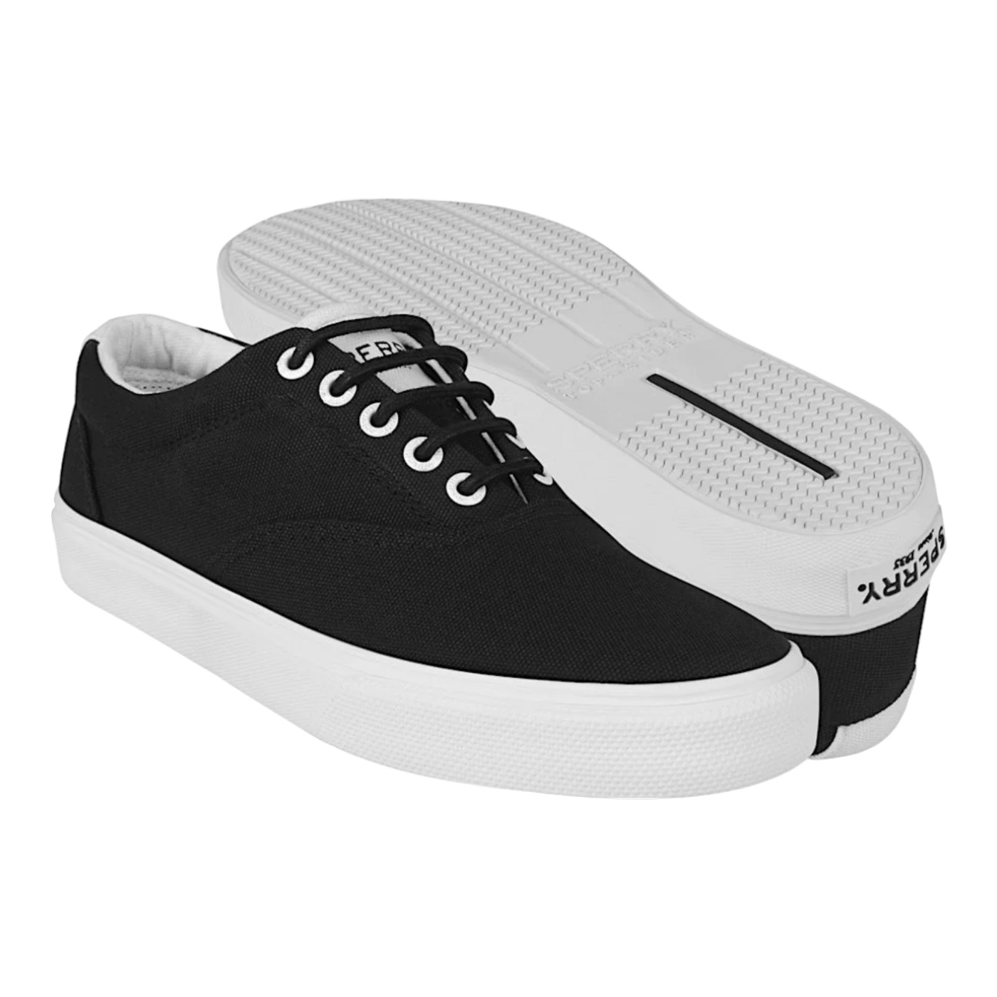 Tenis Sperry Hombre Negro Striper Ll STS12811