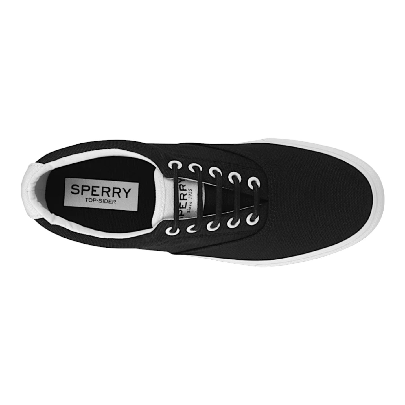 Tenis Sperry Hombre Negro Striper Ll STS12811