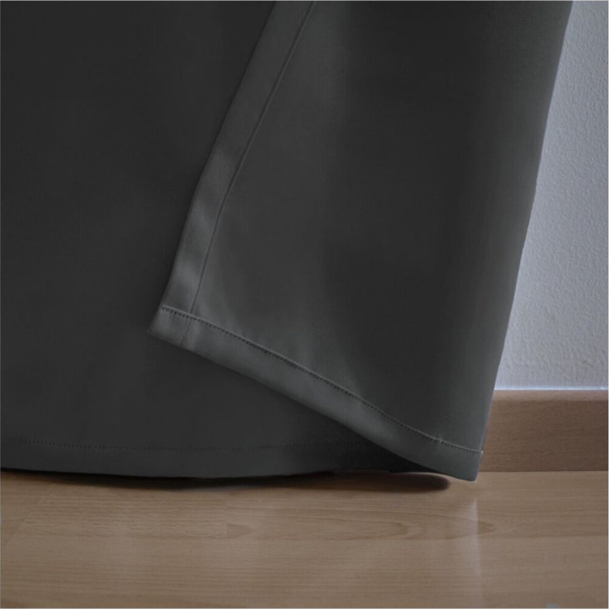 Cortina BlackOut Rebeca - 2 Paneles calidad Premium 95% Oscuridad- 300 x 230 cm de altura - Color Gris Oxford.