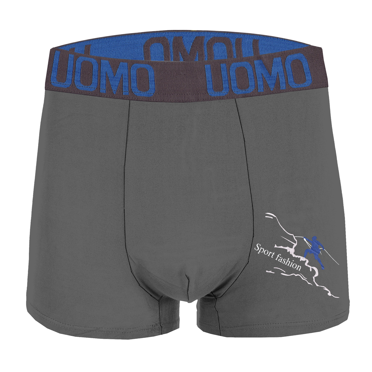 Paquete de 12 Boxer liso con Estampados Para Hombre tela Suave .