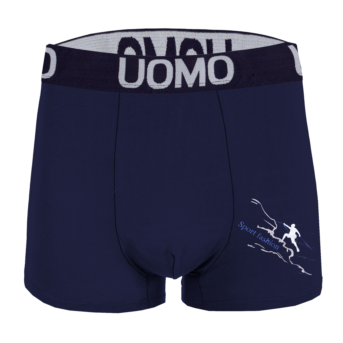 Paquete de 12 Boxer liso con Estampados Para Hombre tela Suave .