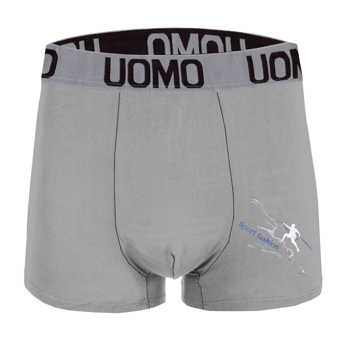 Paquete de 12 Boxer liso con Estampados Para Hombre tela Suave .