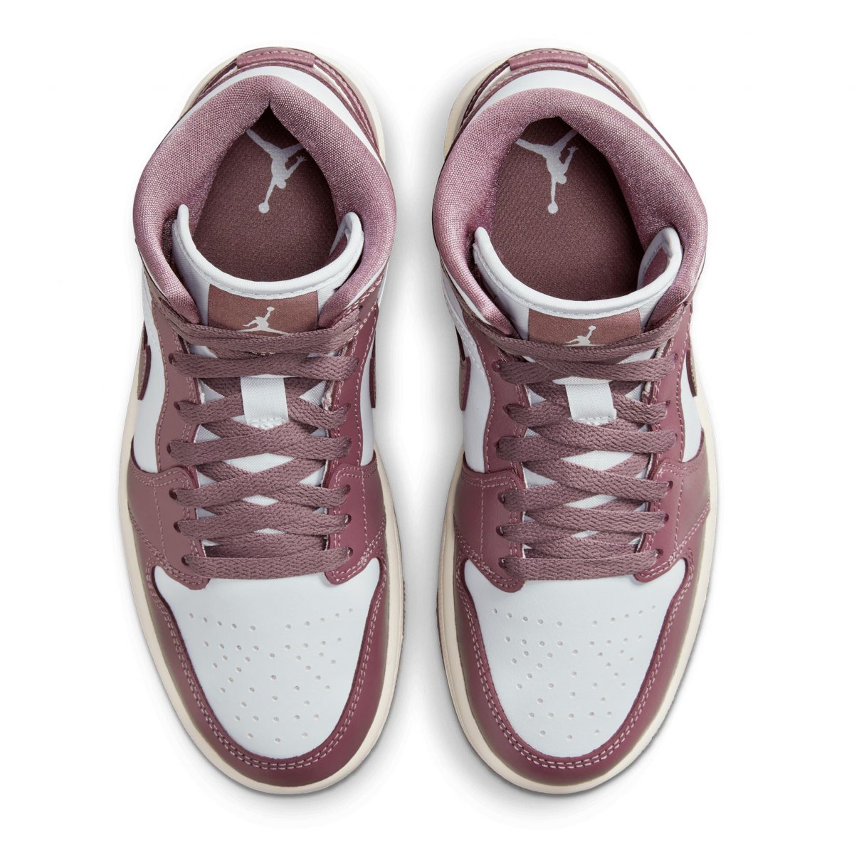 Tenis Tenis Air Jordan 1 Mid Mujer Original BQ6472 050.