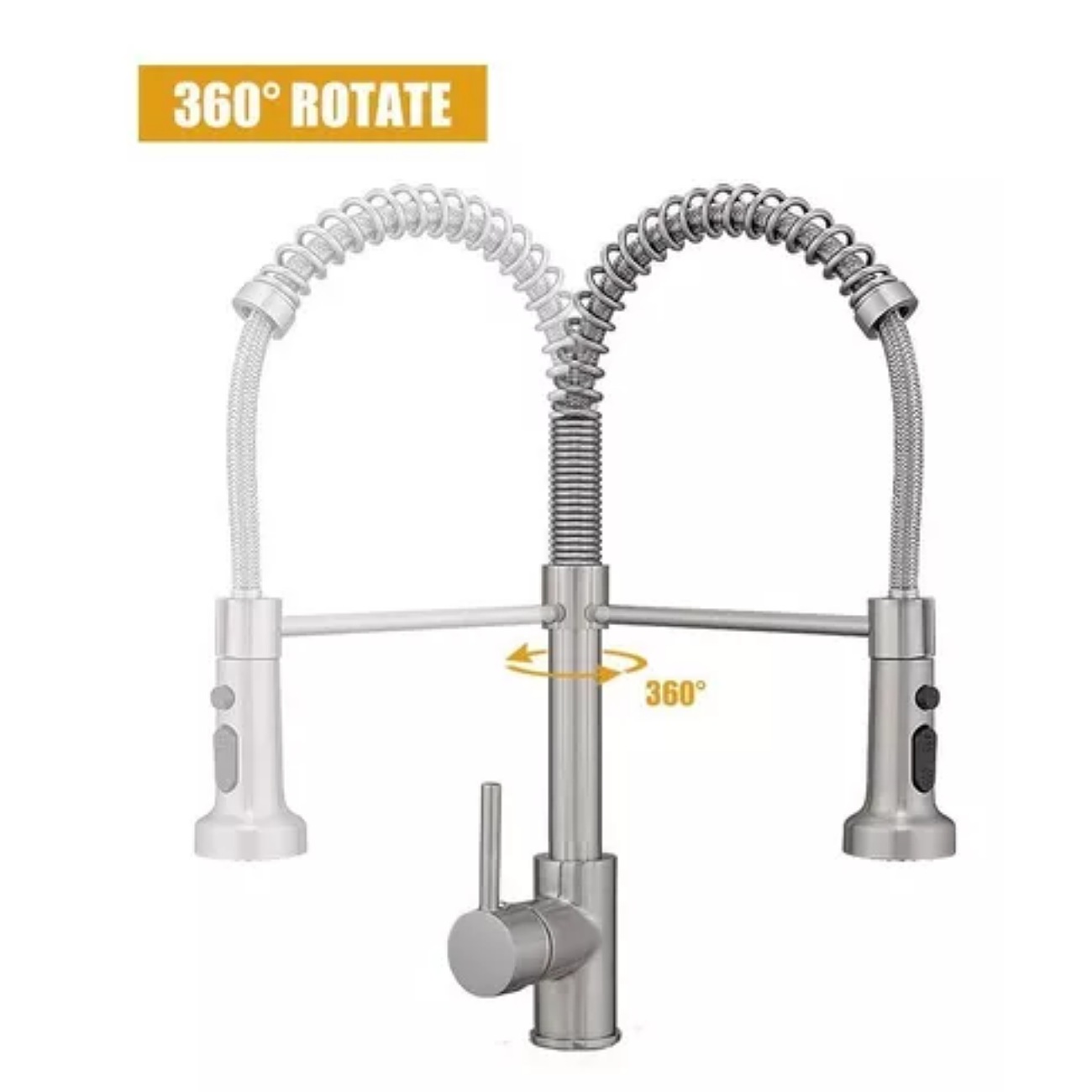 Weluvfit Grifo Mezclador Cocina Monomando Fregadero Llave