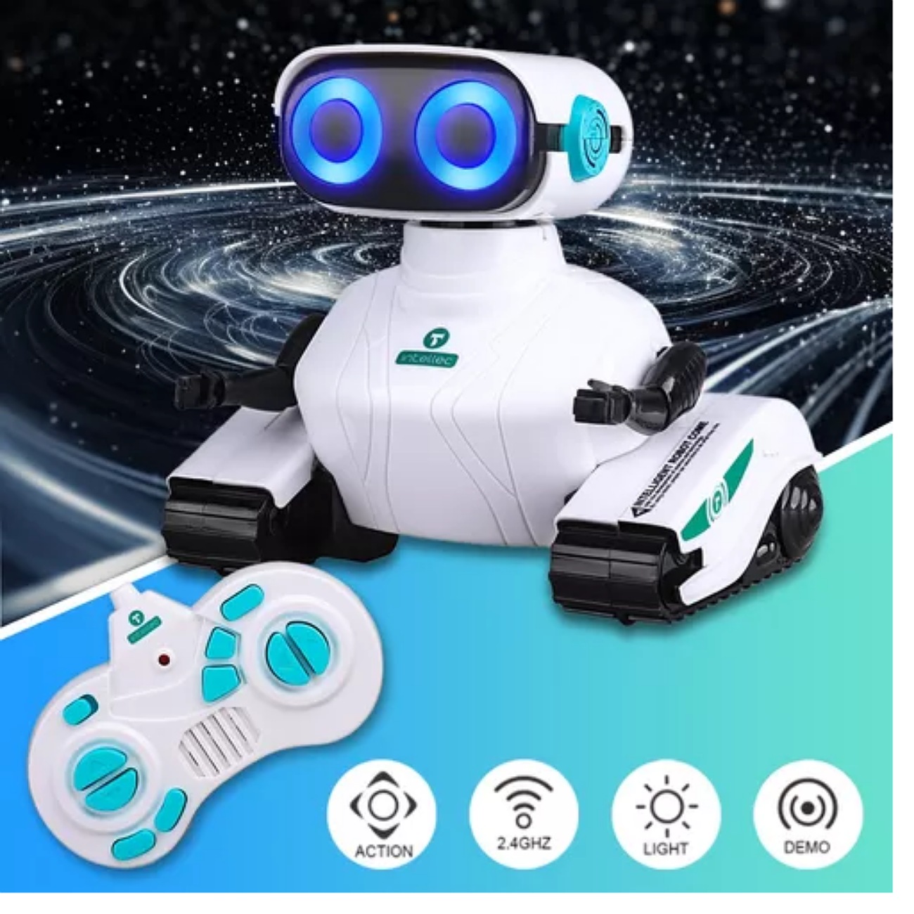 Robots De Juguete Control Remoto Recargable Robot Para Niños