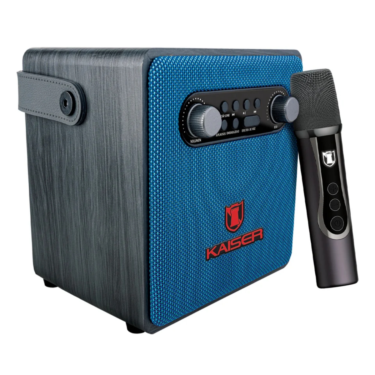 Mini Karaoke Kaiser KAS-1517 Micro Inalámbrico Conexión BT 6Horas 2900W