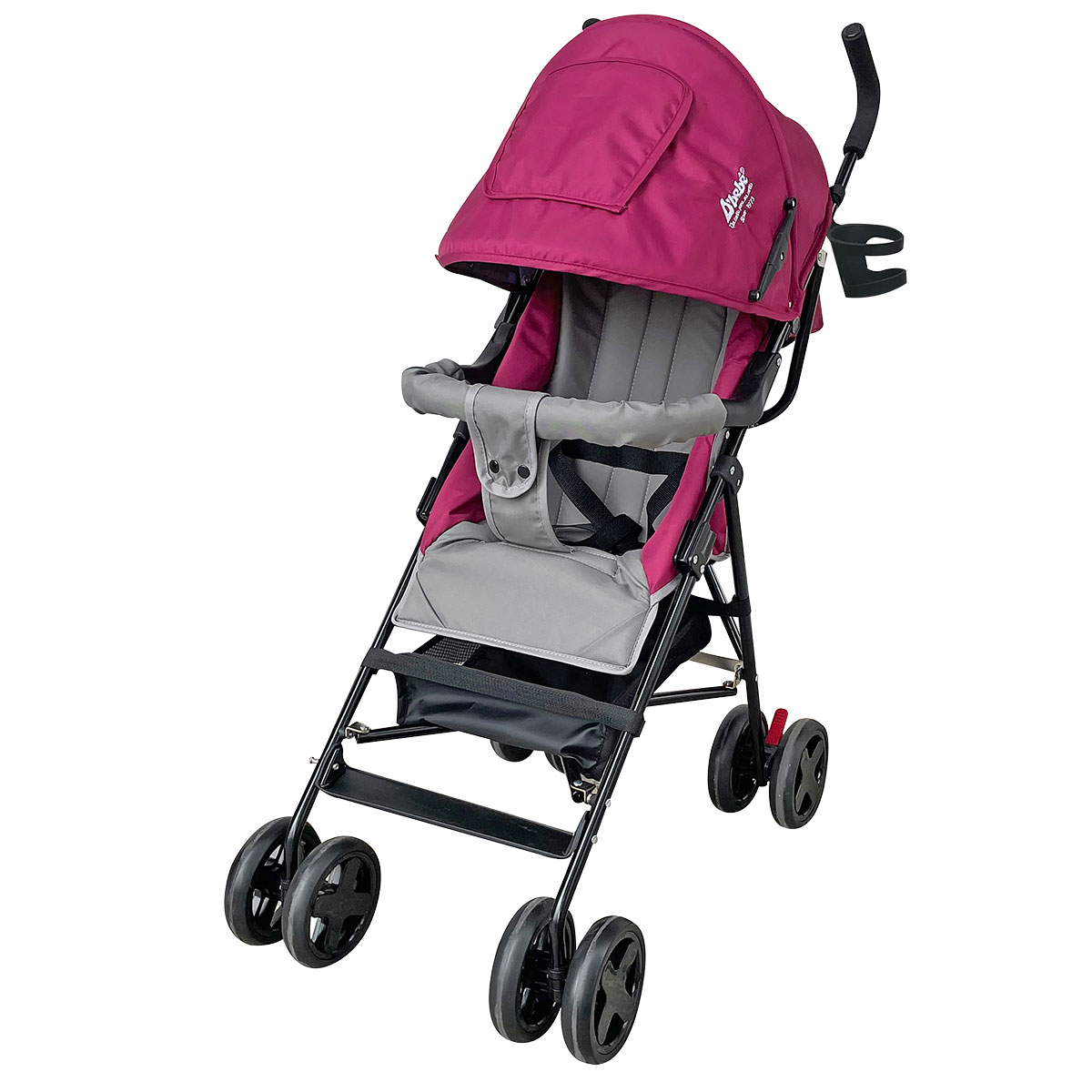 Carriola de Bastón D'bebé Carry Bebé Rosa