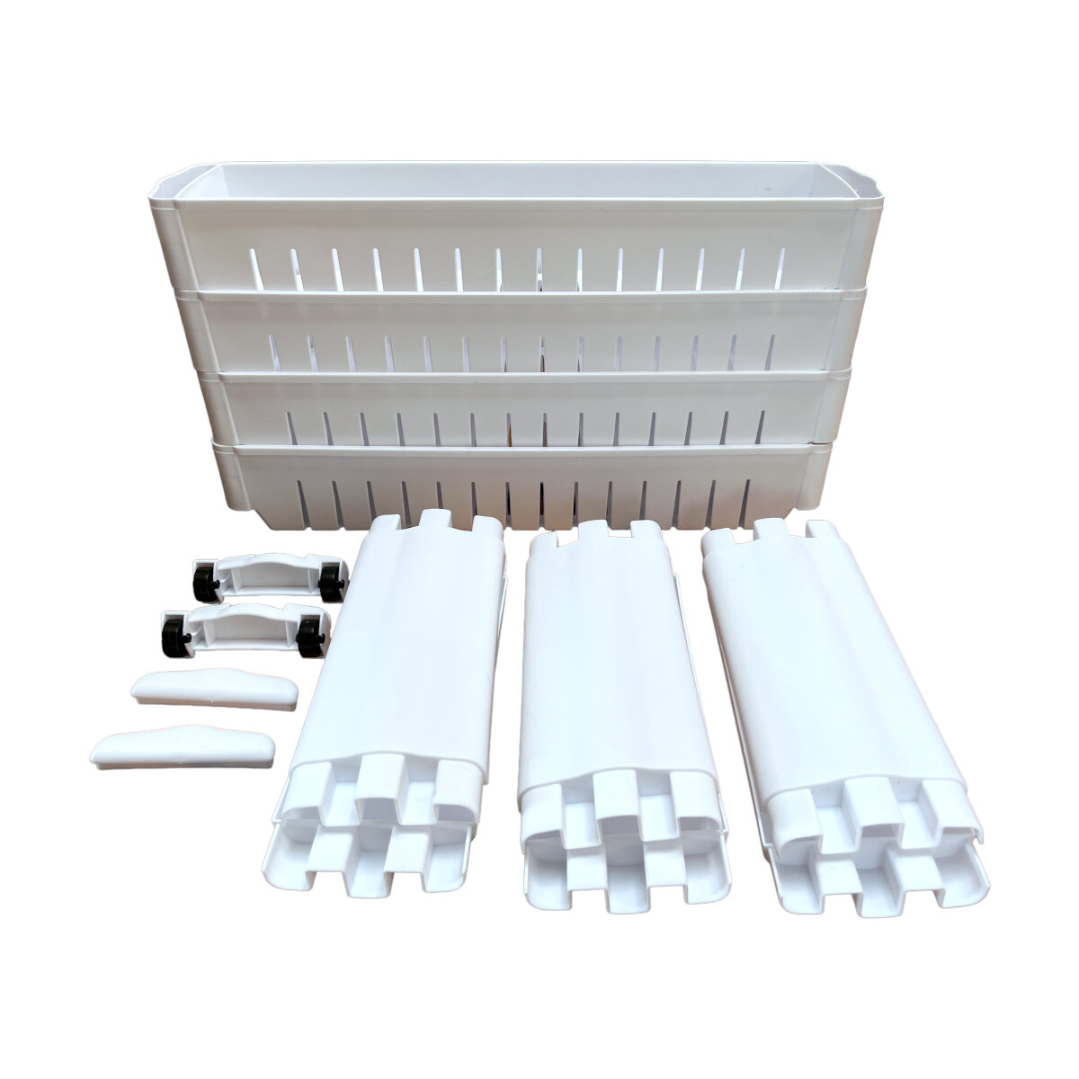 Carrito Rack Anaquel Estante Organizador 4 Niveles Con Ruedas Delgado
