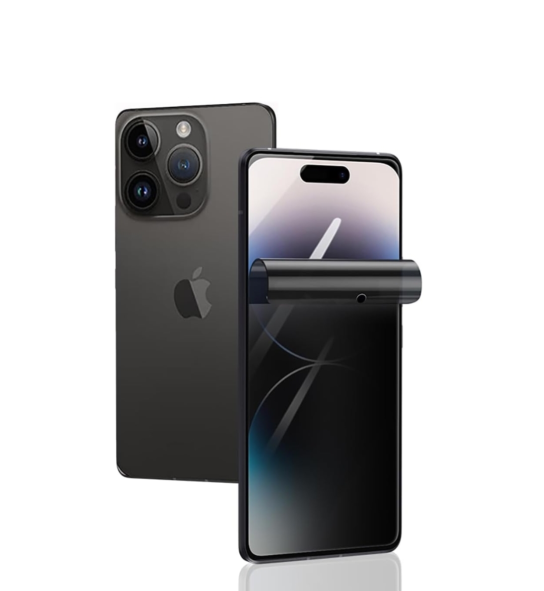 Mica de Privacidad de Hidrogel para iPhone 15 Pro: Protección, Claridad y Tranquilidad 