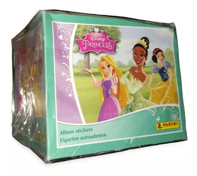 Caja con 50 Sobres de Disney Princesas Talentos Fabulosos - Panini