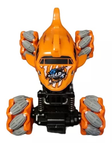 Camioneta Rage Naranja Speed 4x4 R/c Tracción Lateral Luces Sonido.