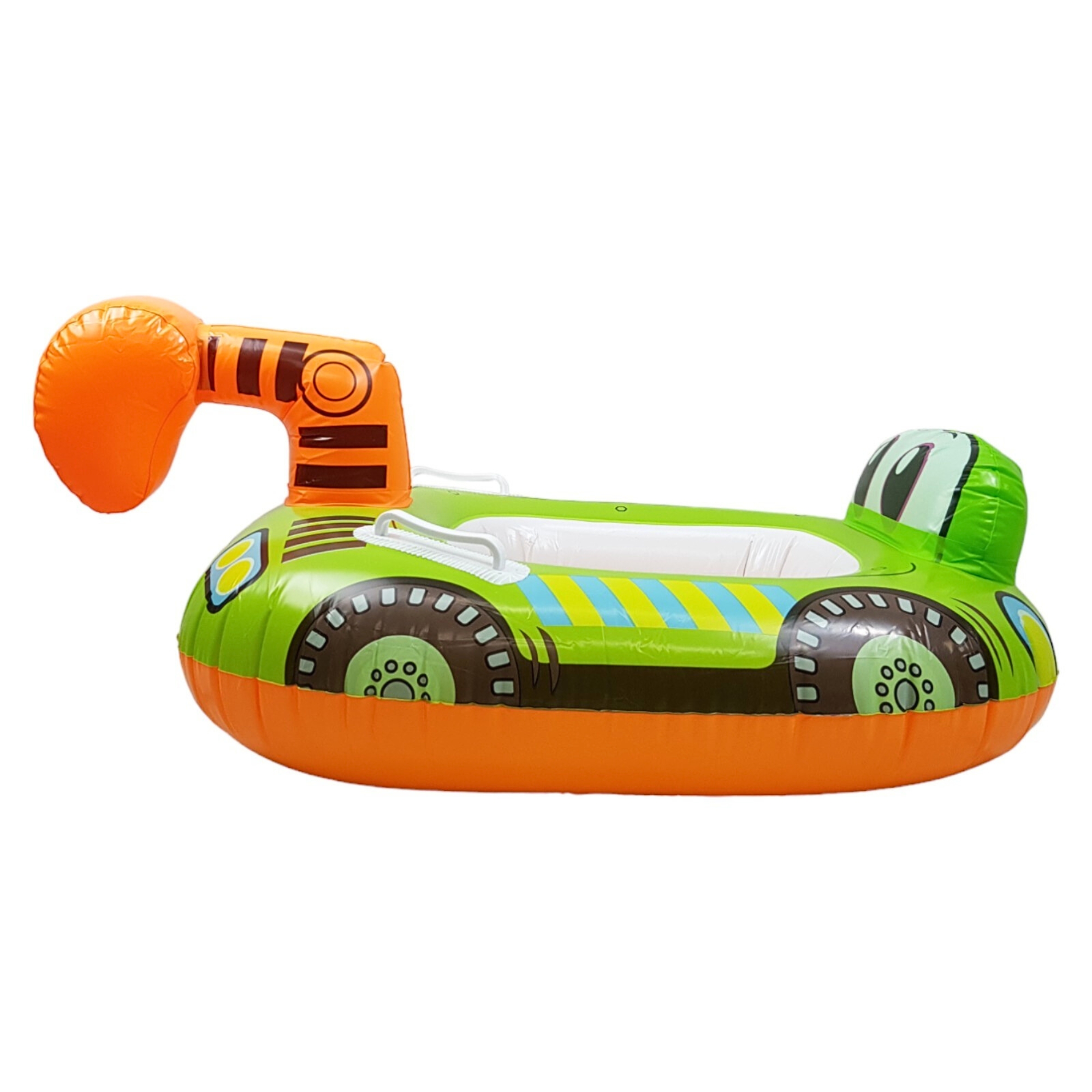 Inflable para Niños Flotador de Alberca Diseño Cochecitos - Verde.