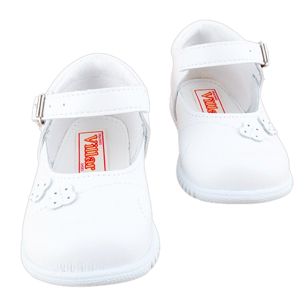 Zapato Niña Bebé Bautizo 100% Piel Arco Ortopédico Cómodo 1035-b.