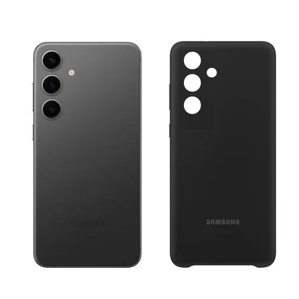 Samsung Galaxy S24 FE Negro 128GB Nuevo Snapsdragon + funda + audifonos .