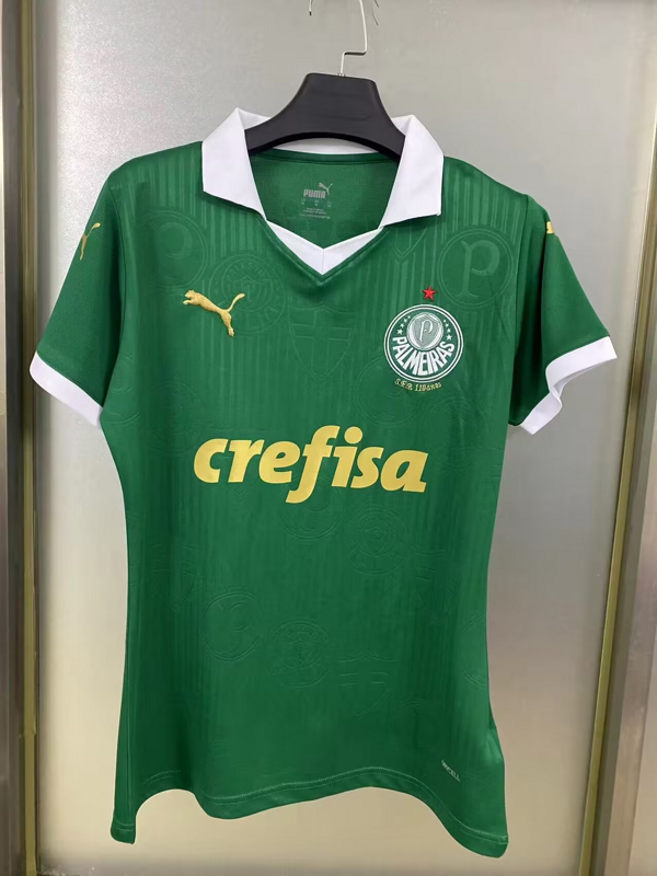 Nuevo! Jersey Palmeiras Brasil 2024/2025 Titular Local Verde Talla L.