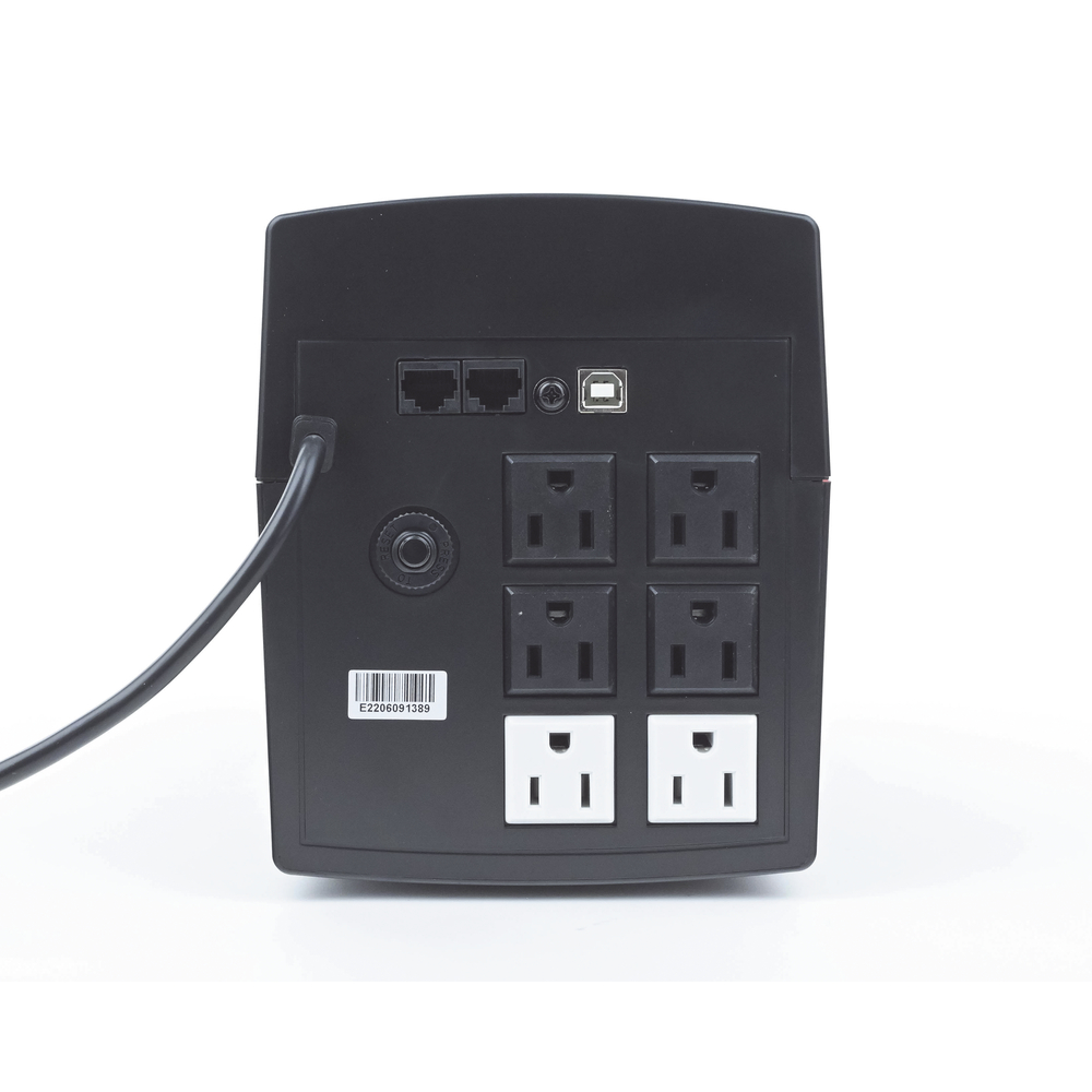 UPS Epcom PowerLine de 1200VA/720W / Topología Línea Interactiva / Entrada y Salida 120 Vca.