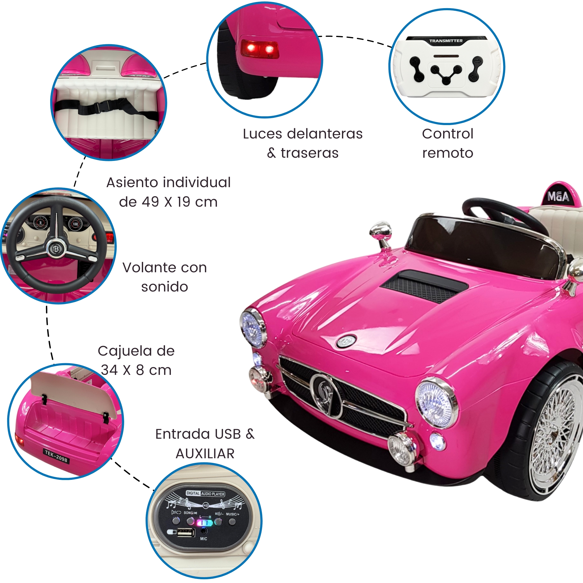 Excavadora Eléctrica 4 En 1 Para Niños De 12V – Con Pala, Cucharón Y Tienda, Control Remoto 2.4G