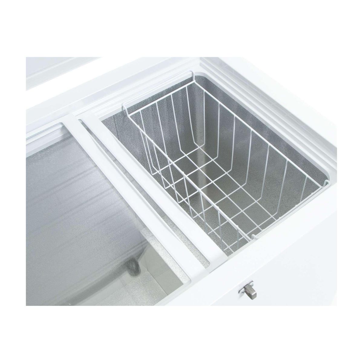 Congelador Horizontal Blanco 7ft Aluminio fc70d6bwx Hisense.
