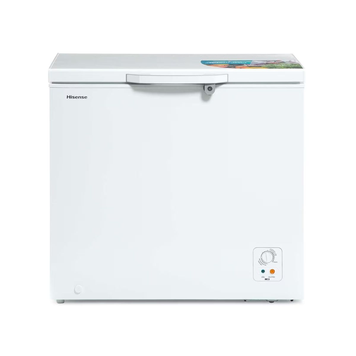 Congelador Horizontal Blanco 7ft Aluminio fc70d6bwx Hisense.
