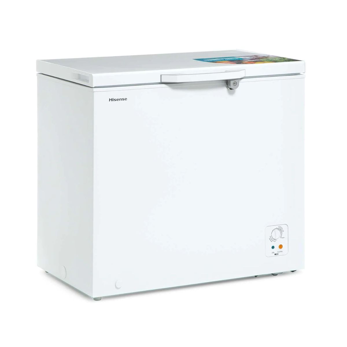 Congelador Horizontal Blanco 7ft Aluminio fc70d6bwx Hisense.
