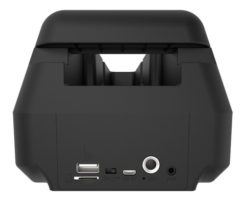 Misik - Bocina Bluetooth 2 X 4 Bafle - Luces Led - Tws Color Negro