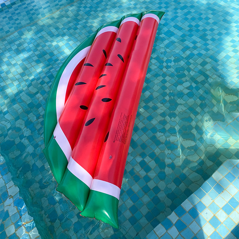 Inflable Flotador para Niños, Juguete de Alberca Sandía 172 cm - Rojo.